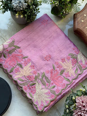 Tussar silk saree