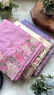 Tussar silk saree