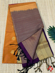 Half Pure Mixed Kanjivaram Silk Sarees