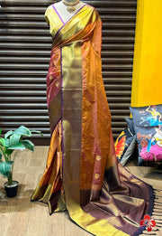 Half Pure Mixed Kanjivaram Silk Sarees
