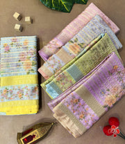 Banarasi Moonga silk blend sarees