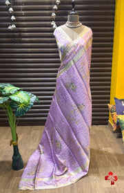 Banarasi Moonga silk blend sarees