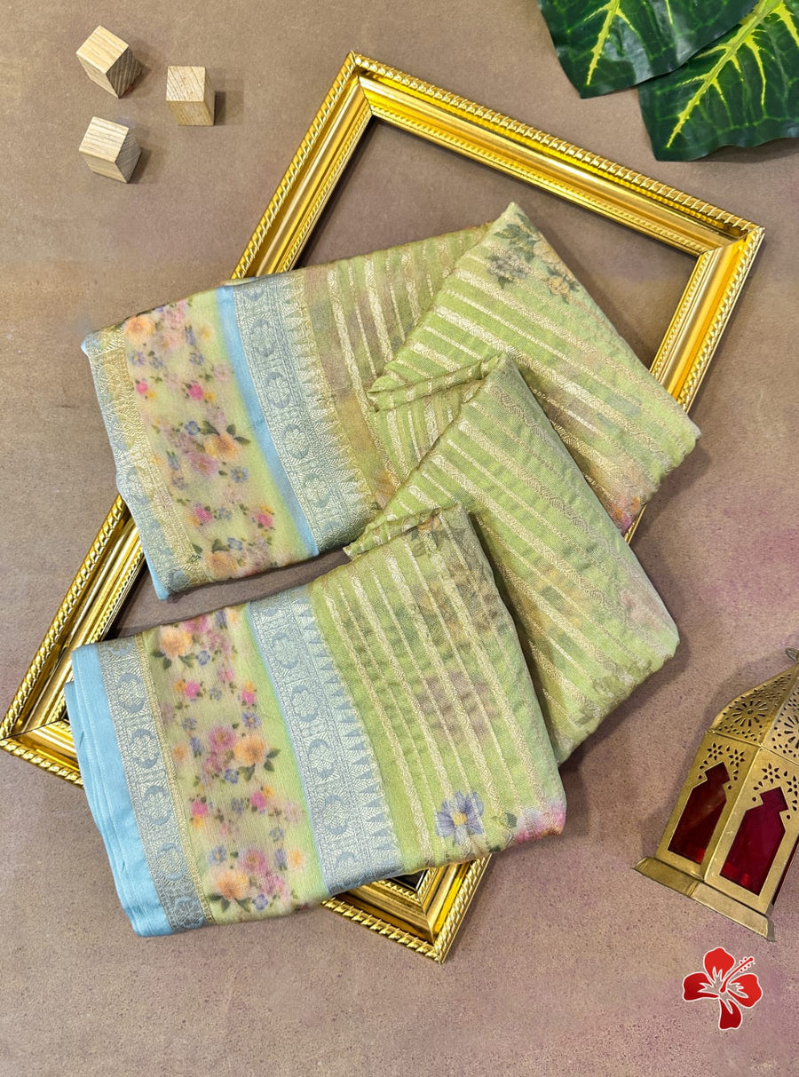 Banarasi Moonga silk blend sarees