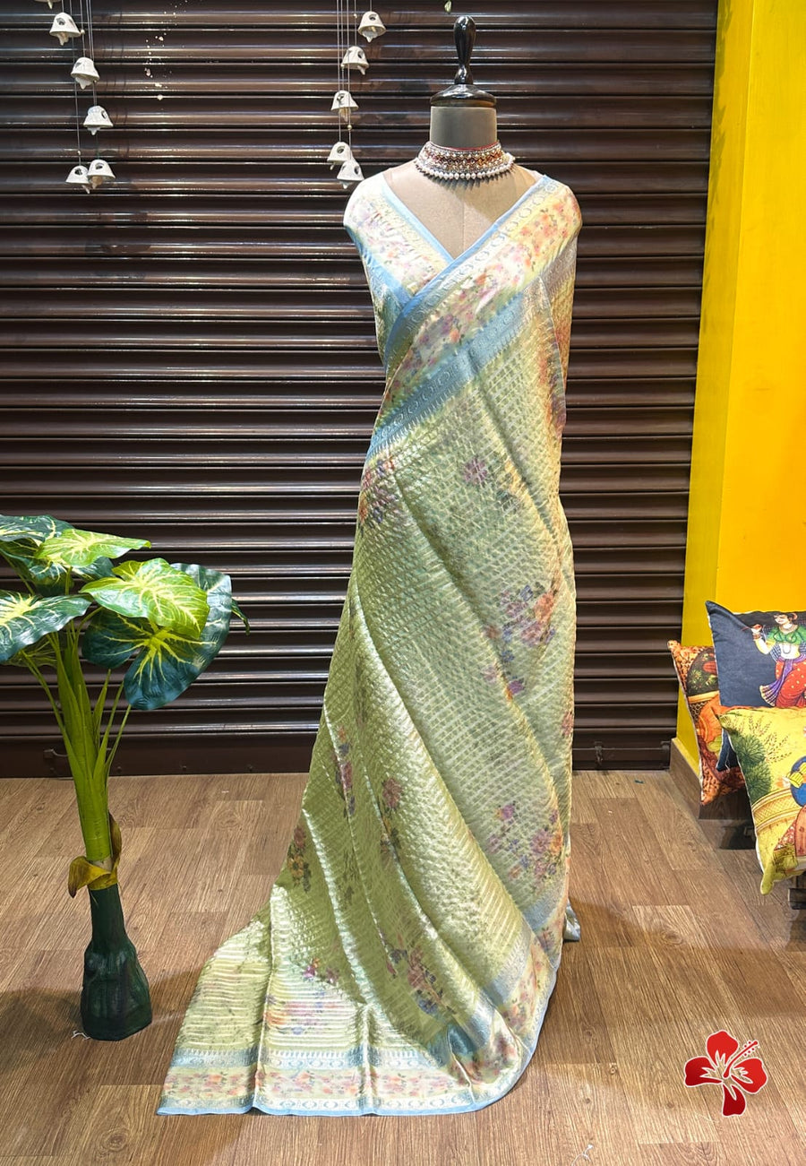 Banarasi Moonga silk blend sarees