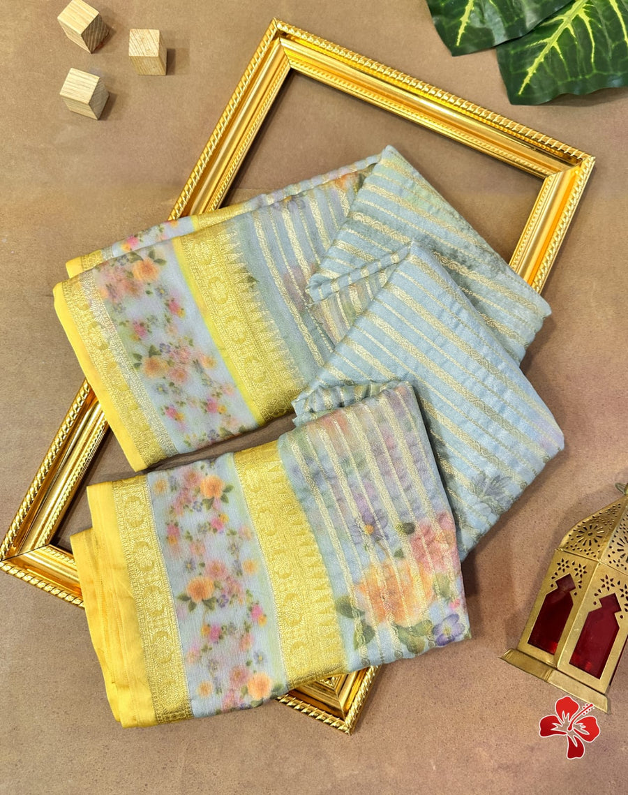 Banarasi Moonga silk blend sarees
