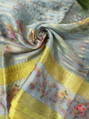 Banarasi Moonga silk blend sarees