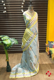 Banarasi Moonga silk blend sarees