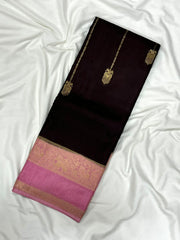 Russian viscose crepe silk saree