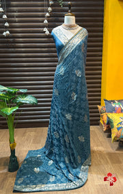 Premium moonga soft silk saree