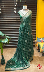 Premium moonga soft silk saree