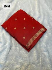 Pure viscose weaving jacquard saree
