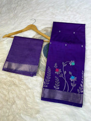Banarasi Semi Katan Silk Double Fabric Saree