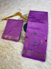 Banarasi Semi Katan Silk Double Fabric Saree