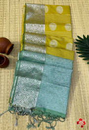 Premium semi-kanchipuram soft silk saree