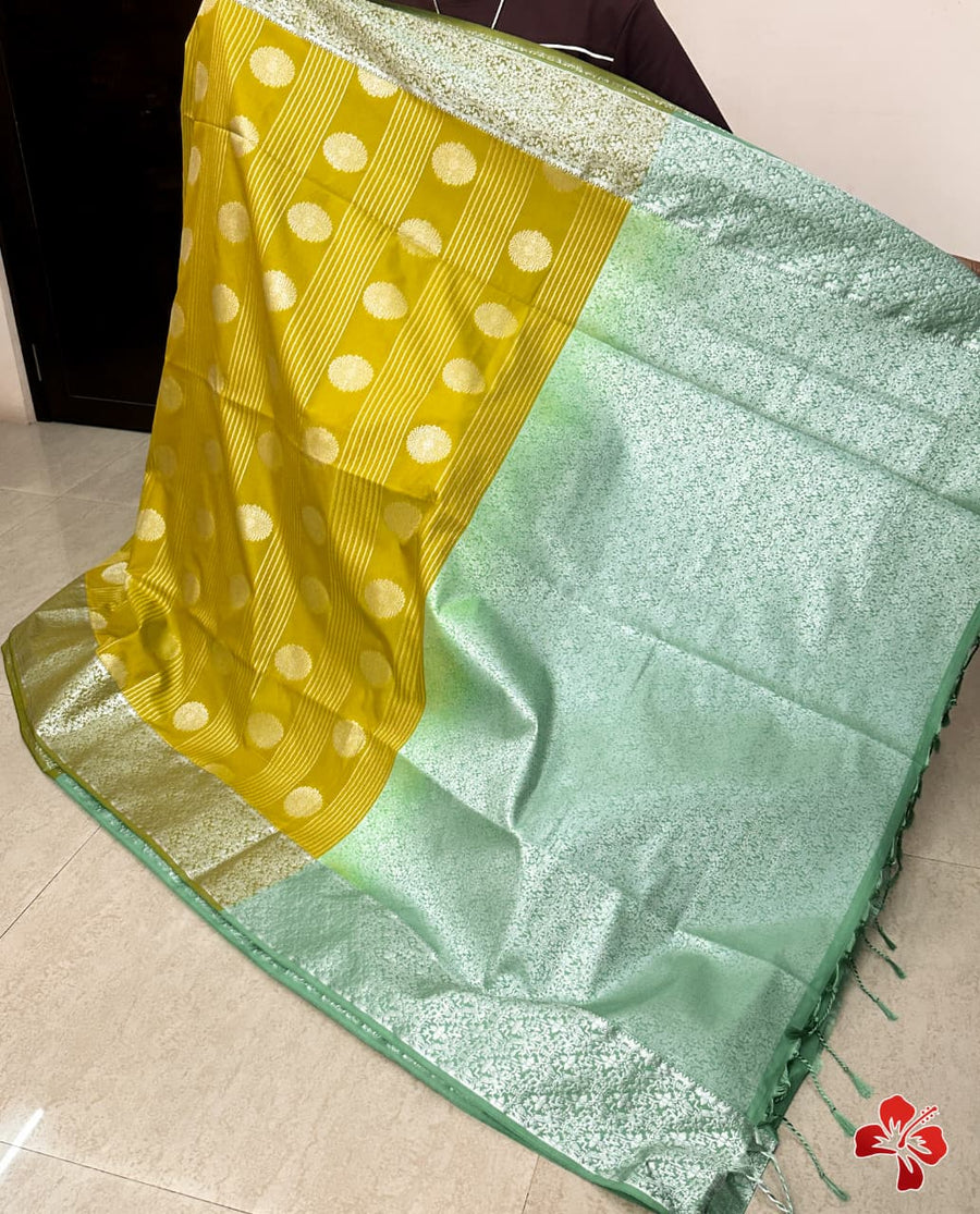 Premium semi-kanchipuram soft silk saree