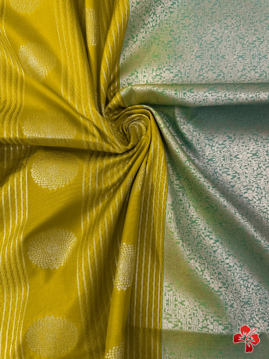Premium semi-kanchipuram soft silk saree