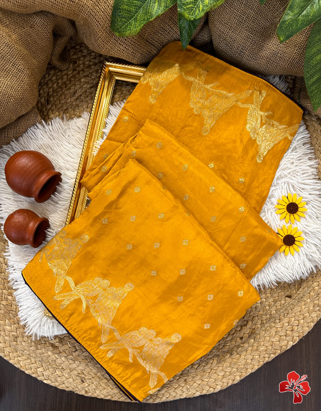 Pure viscose crepe moonga silk saree