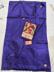 Pure Handloom Mangalagiri Cottonsilk Saree