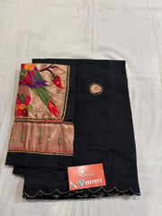 Pure Handloom Mangalagiri Cottonsilk Saree