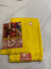 Pure Handloom Mangalagiri Cottonsilk Saree