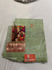Pure Handloom Mangalagiri Cottonsilk Saree