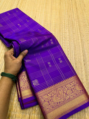 Semi-Kanjivaram sarees