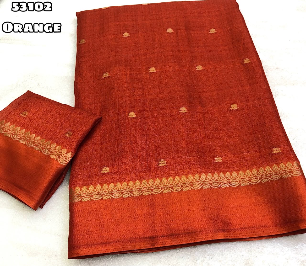 Khadi Silk Thousand Butti Zari Weaving Saree