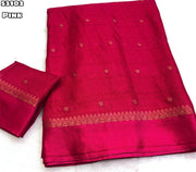 Khadi Silk Thousand Butti Zari Weaving Saree