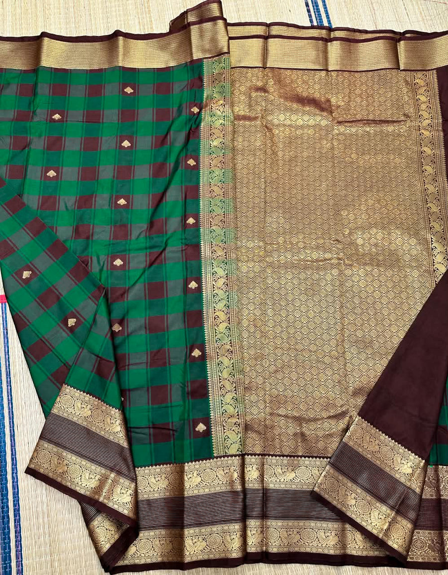 semi Kanchipuram sarees