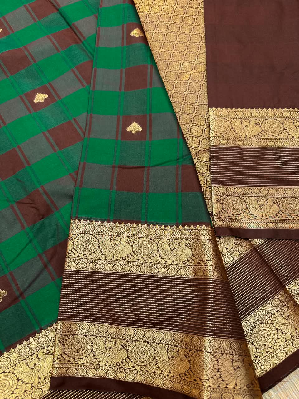 semi Kanchipuram sarees