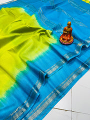 EXCLUSIVE TUSSAR MANGALGIRI CONTRAST BORDER