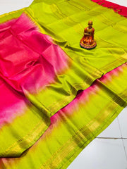 EXCLUSIVE TUSSAR MANGALGIRI CONTRAST BORDER