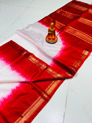 EXCLUSIVE TUSSAR MANGALGIRI CONTRAST BORDER