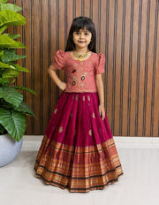 Premium Pure Silk Set for Girls