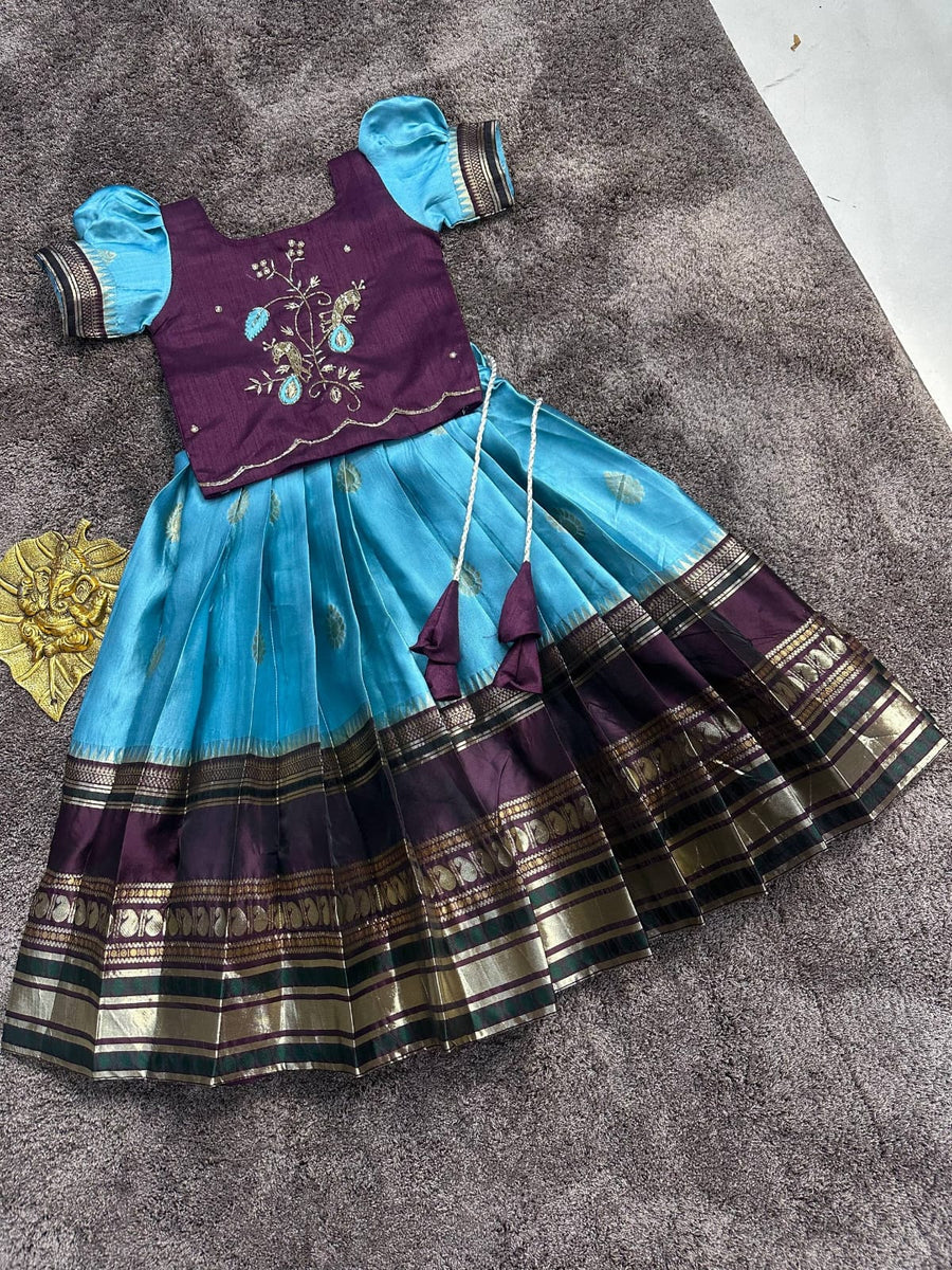 Premium Pure Silk Set for Girls