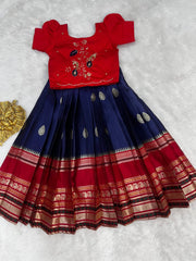 Premium Pure Silk Set for Girls