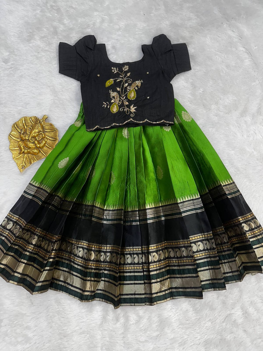 Premium Pure Silk Set for Girls
