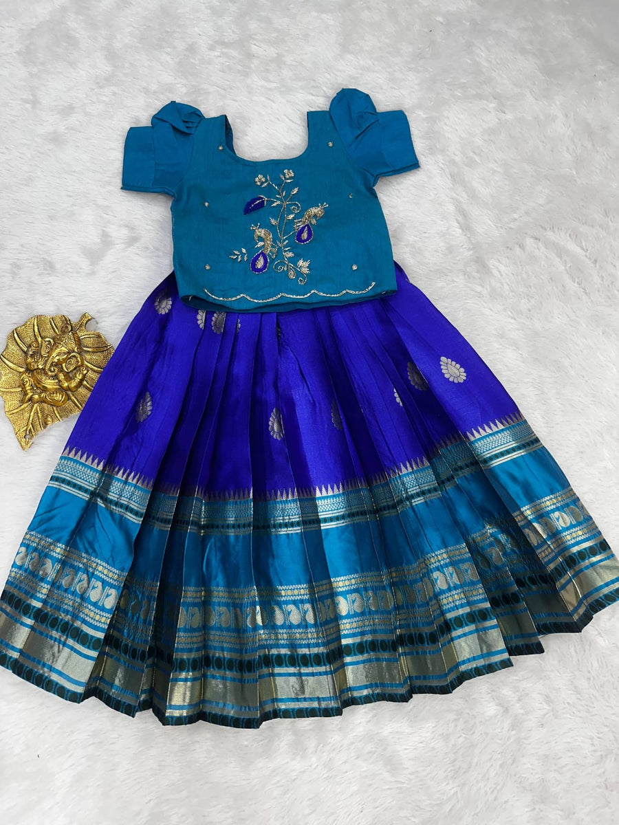 Premium Pure Silk Set for Girls