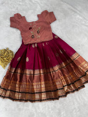 Premium Pure Silk Set for Girls