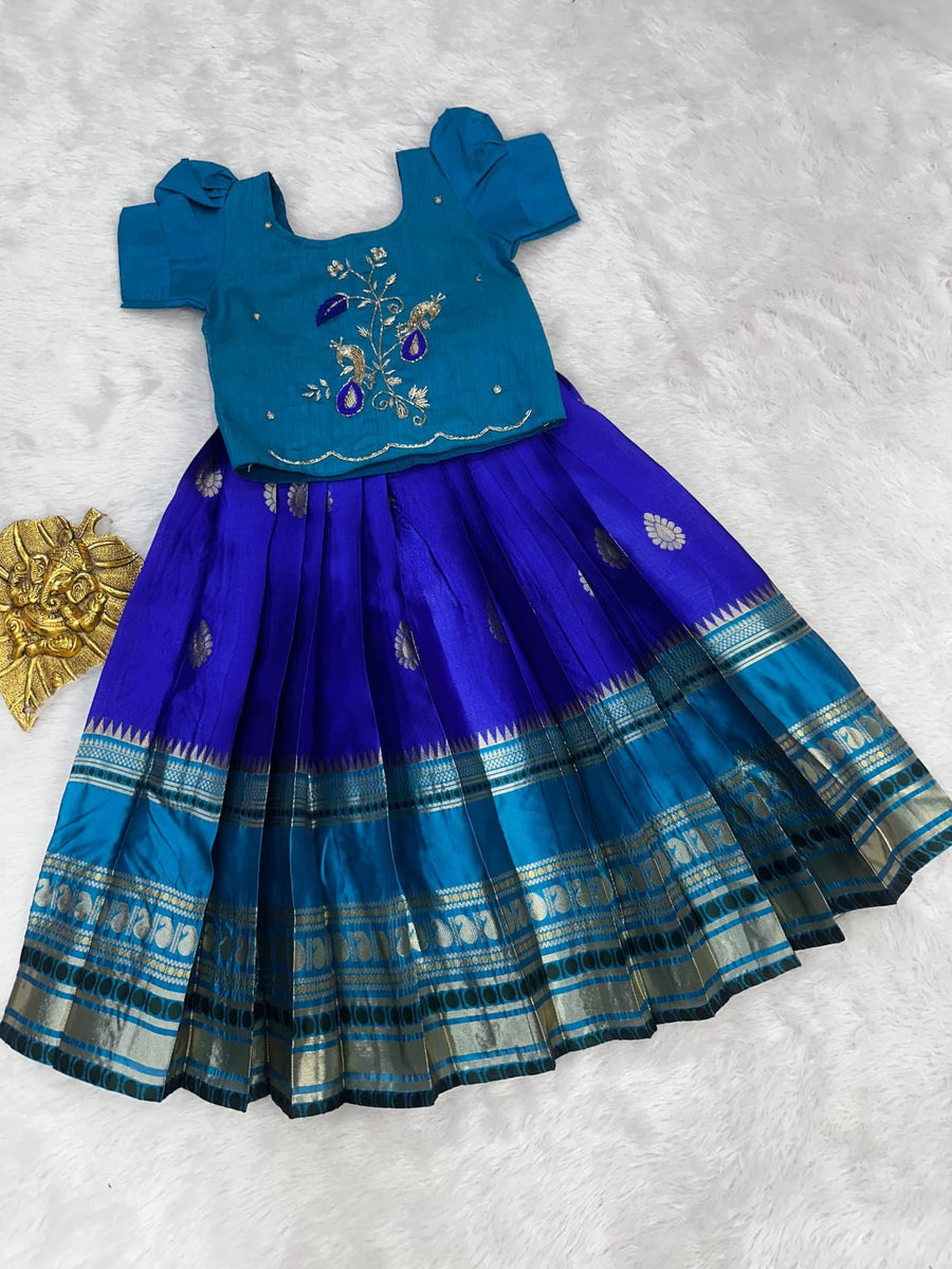 Premium Pure Silk Set for Girls