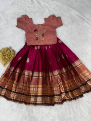 Premium Pure Silk Set for Girls