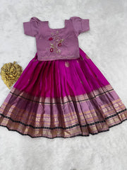 Premium Pure Silk Set for Girls