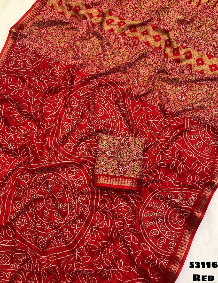 Elegant dull moss chiffon saree