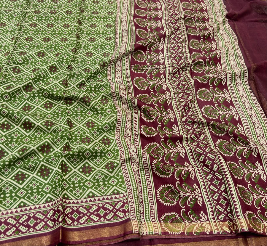 Exclusive modal cotton saree