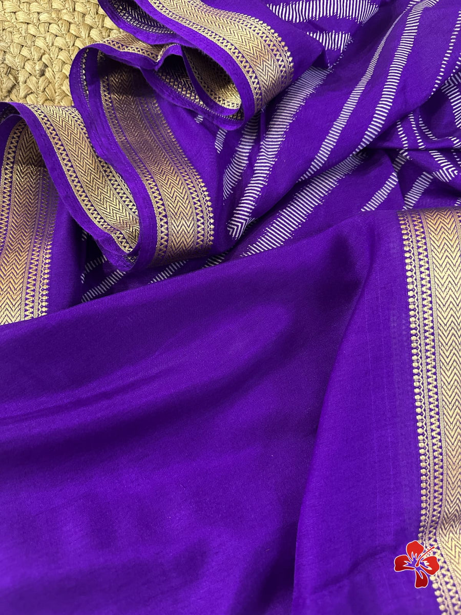 Premium Mysore-inspired viscose moonga crepe sarees