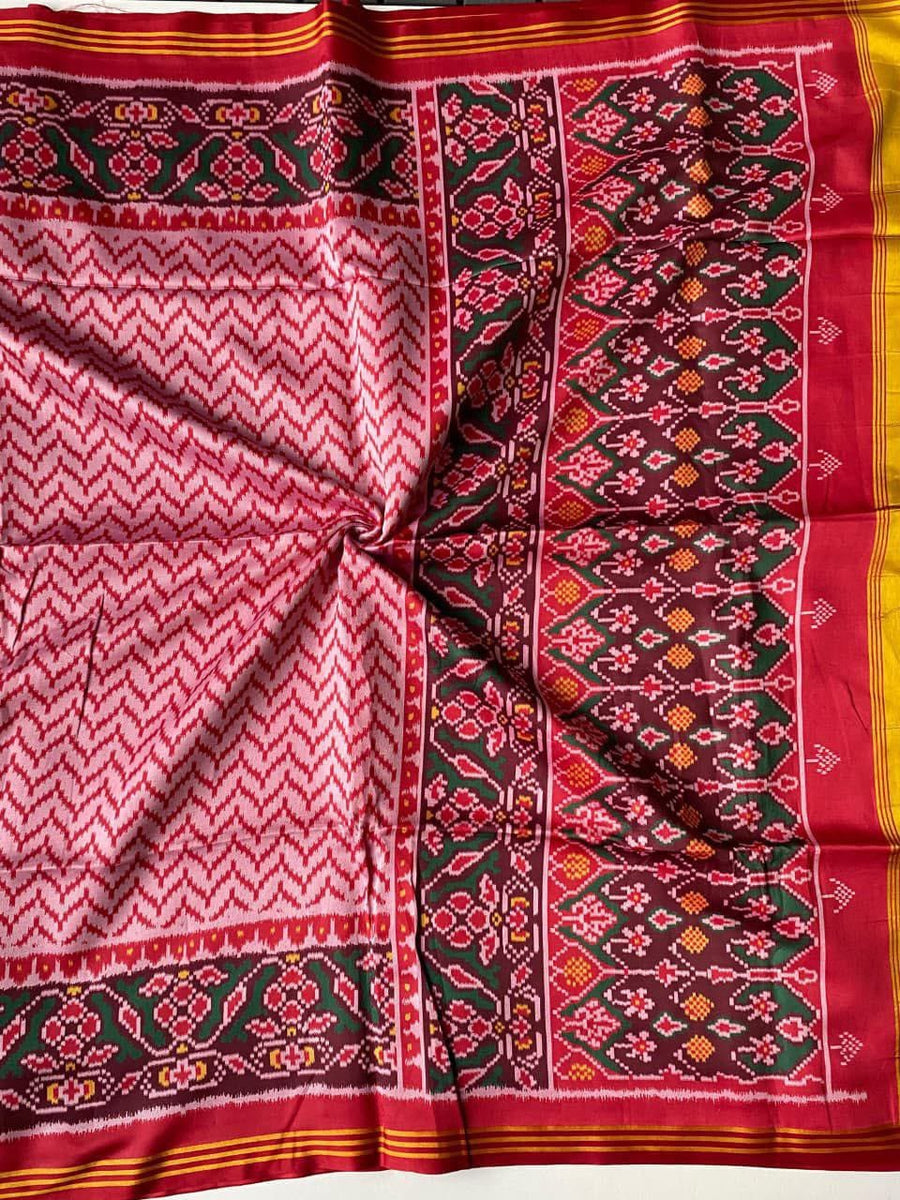 Premium Soft Pure Patola Silk Saree