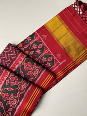 Premium Soft Pure Patola Silk Saree