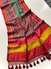 Premium Soft Pure Patola Silk Saree