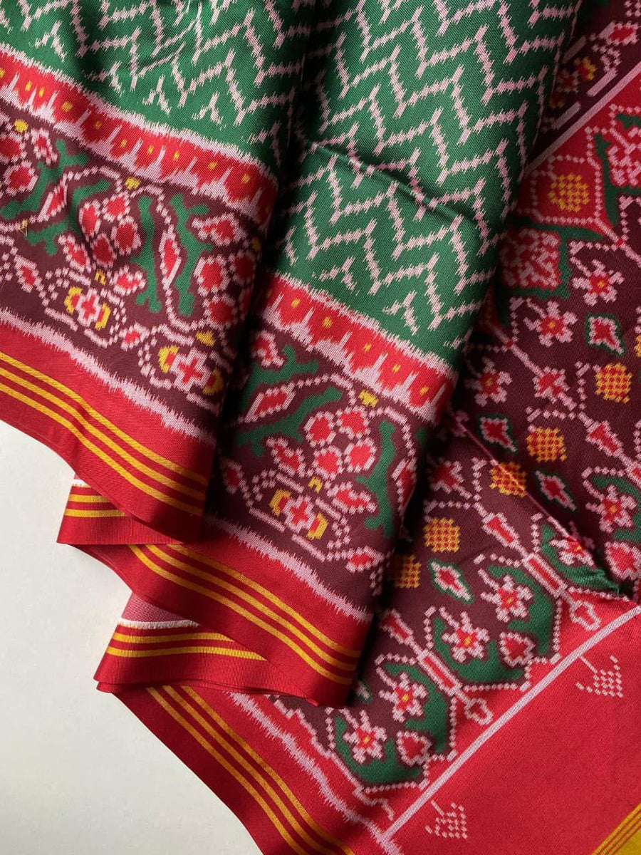 Premium Soft Pure Patola Silk Saree