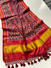 Premium Soft Pure Patola Silk Saree